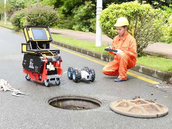 田家庵管道机器人检测